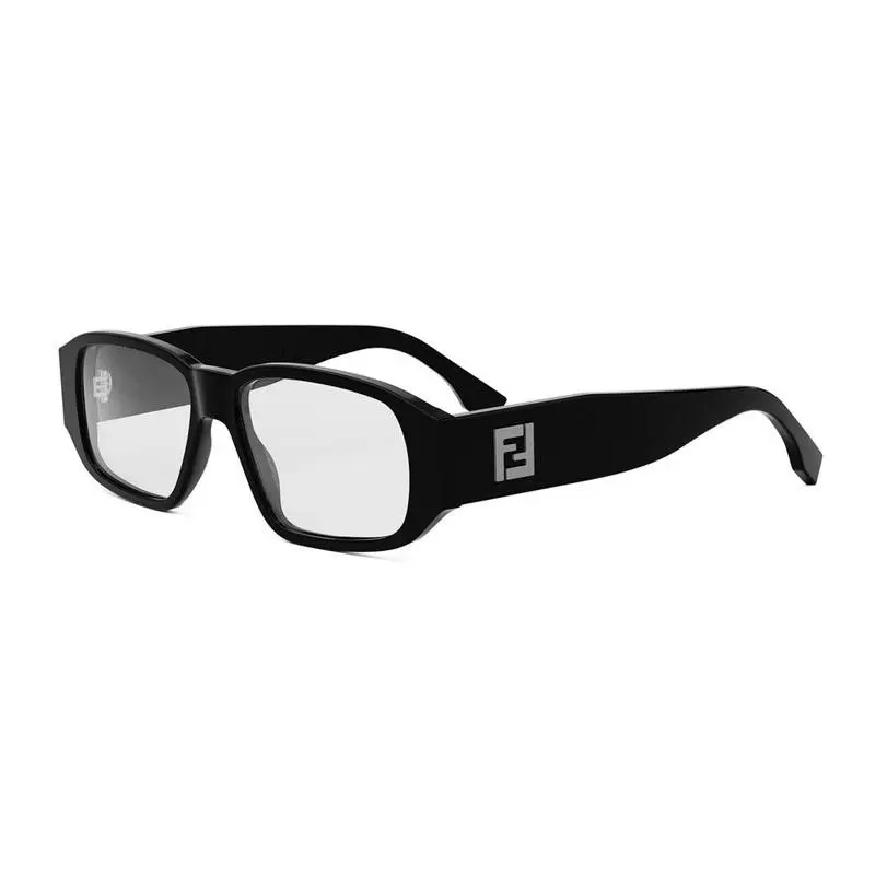Fendi FE50115I Eyeglasses Eye Glasses 001 Black 54mm Men