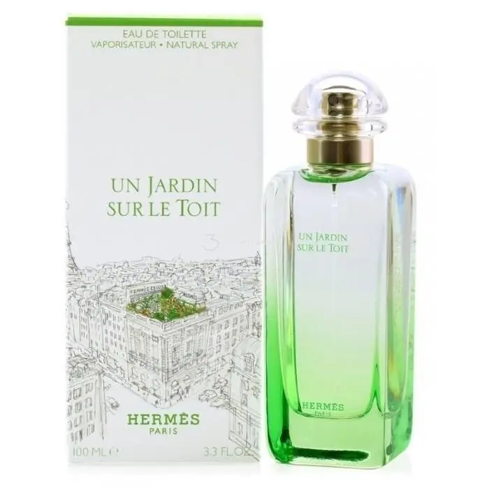 Un Jardin Sur Le Toit 3.3 oz Edt Spray Womens Perfume 100ml by Hermes