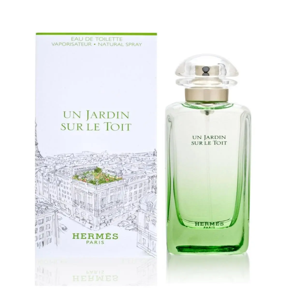 Un Jardin Sur Le Toit  Eau De Toilette Spray For Women 1.6 Ounce by Hermes