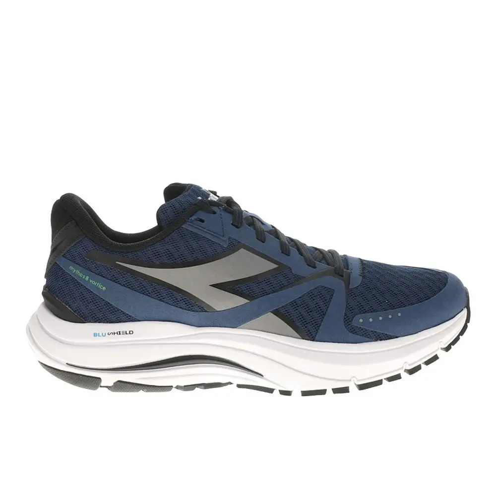 Diadora Mythos Blushield 8 Vortice Running Mens Blue Sneakers Athletic Shoes 17