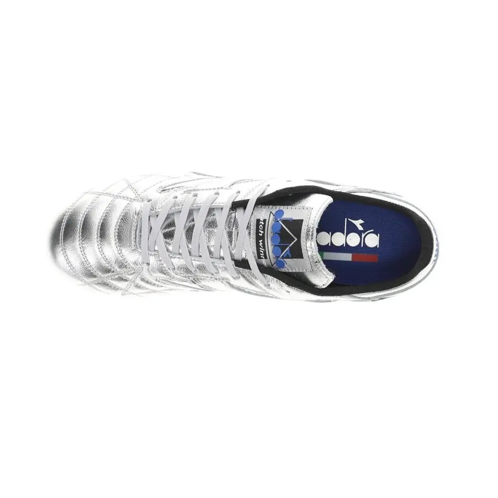 Diadora shoes - diadora M.Winner Ita Og 94 Lt Plus Mdpu Soccer Cleats - 180693-96009 - Silver 2