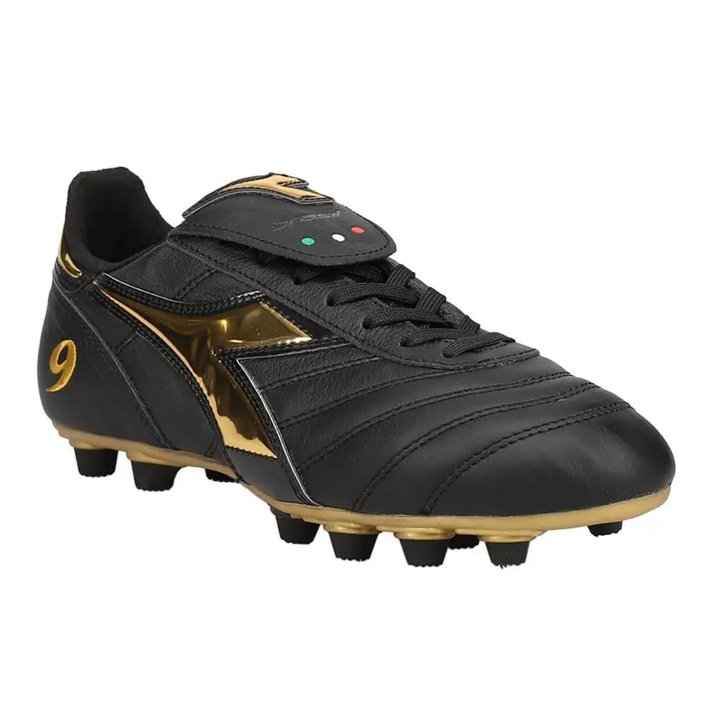 Diadora shoes - diadora Brasil Number 9 Italy Lightweight Plus Mdpu Firm Ground S - 178784-C0893 - Black 5