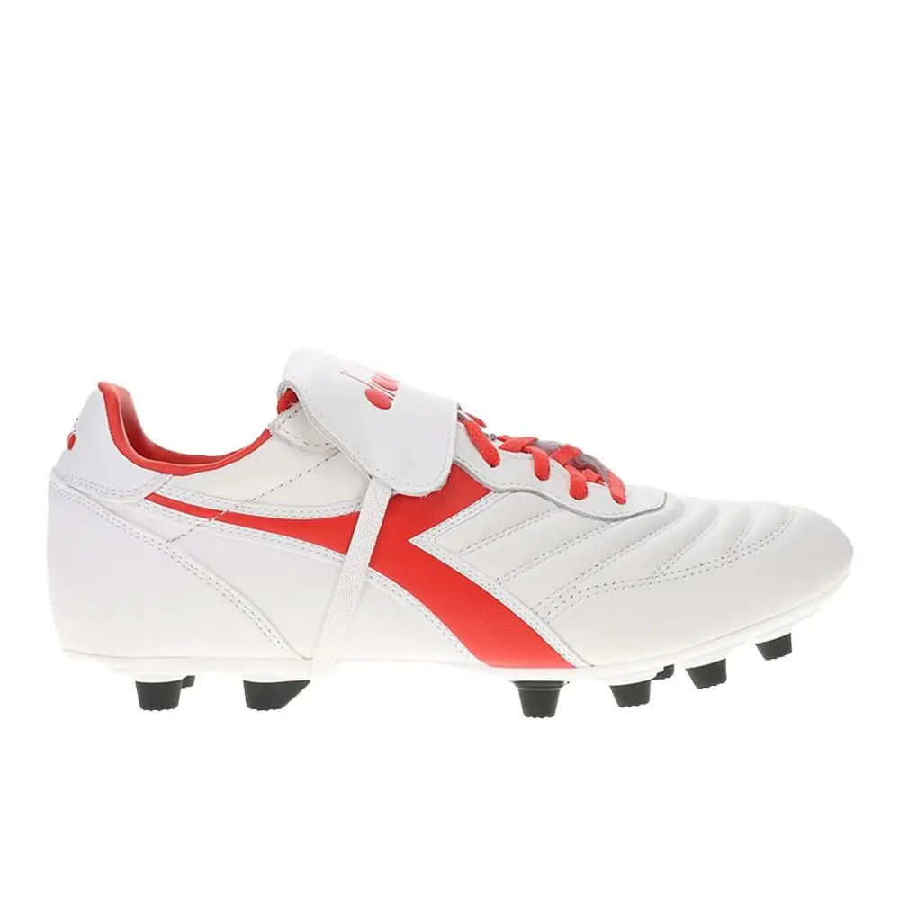 Diadora shoes - diadora Brasil Original Light Turf Mdpu Soccer Cleats - 180669-C9981 - White 4