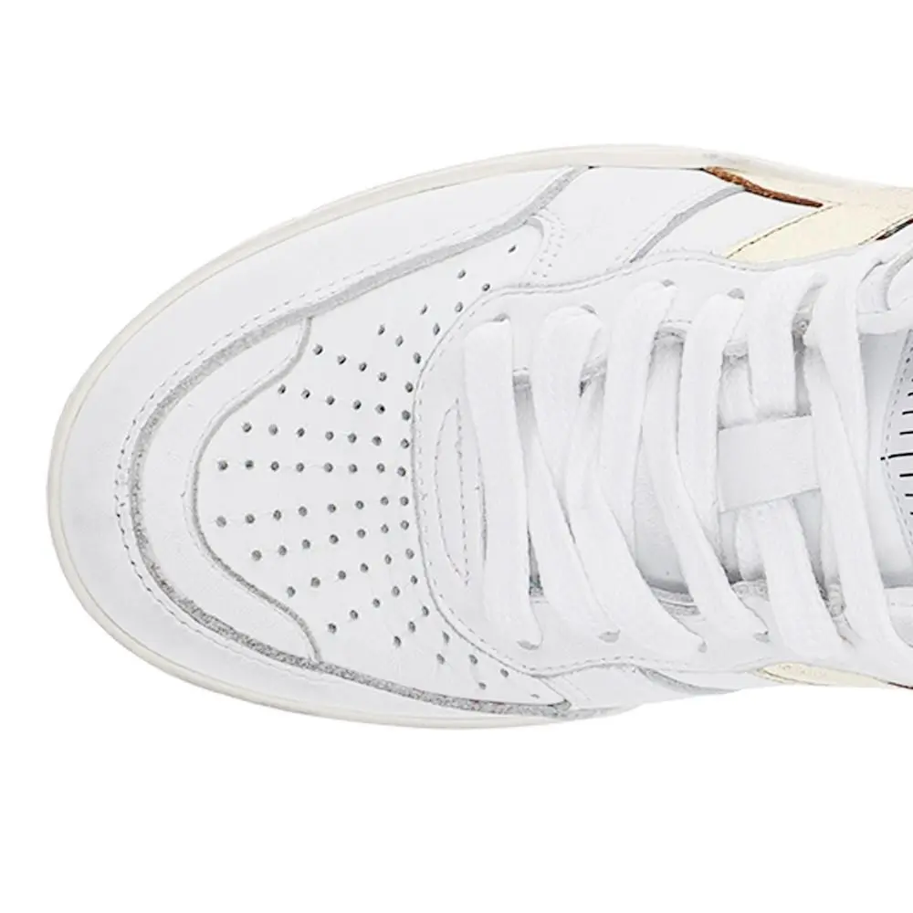 Diadora shoes - diadora B.560 Laminated Metallic Lace Up - 181321-20006 - White 5