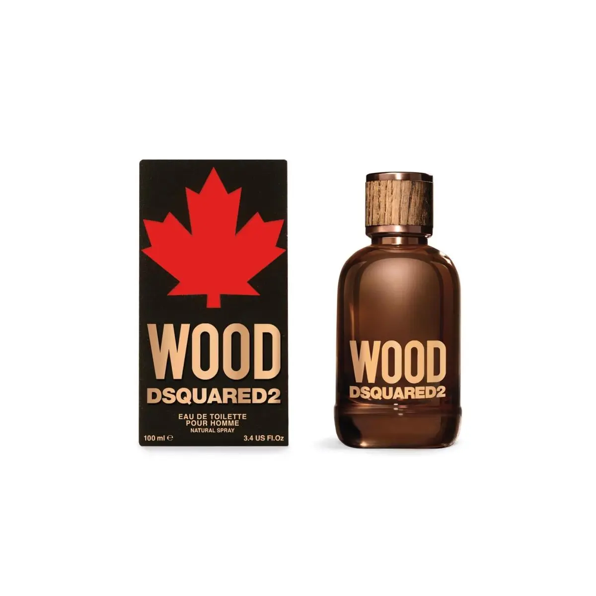 Dsquared2 Wood Men Edt Spray 3.4 oz - Woody Floral Musk Fragrance by DSquared2
