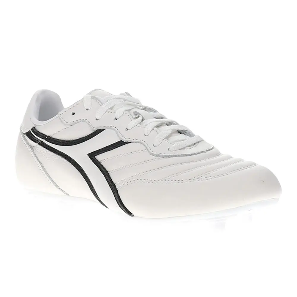 Diadora shoes - diadora Brasil Lt Plus Mdpu Soccer Cleats - 180695-C0351 - Black, White 0