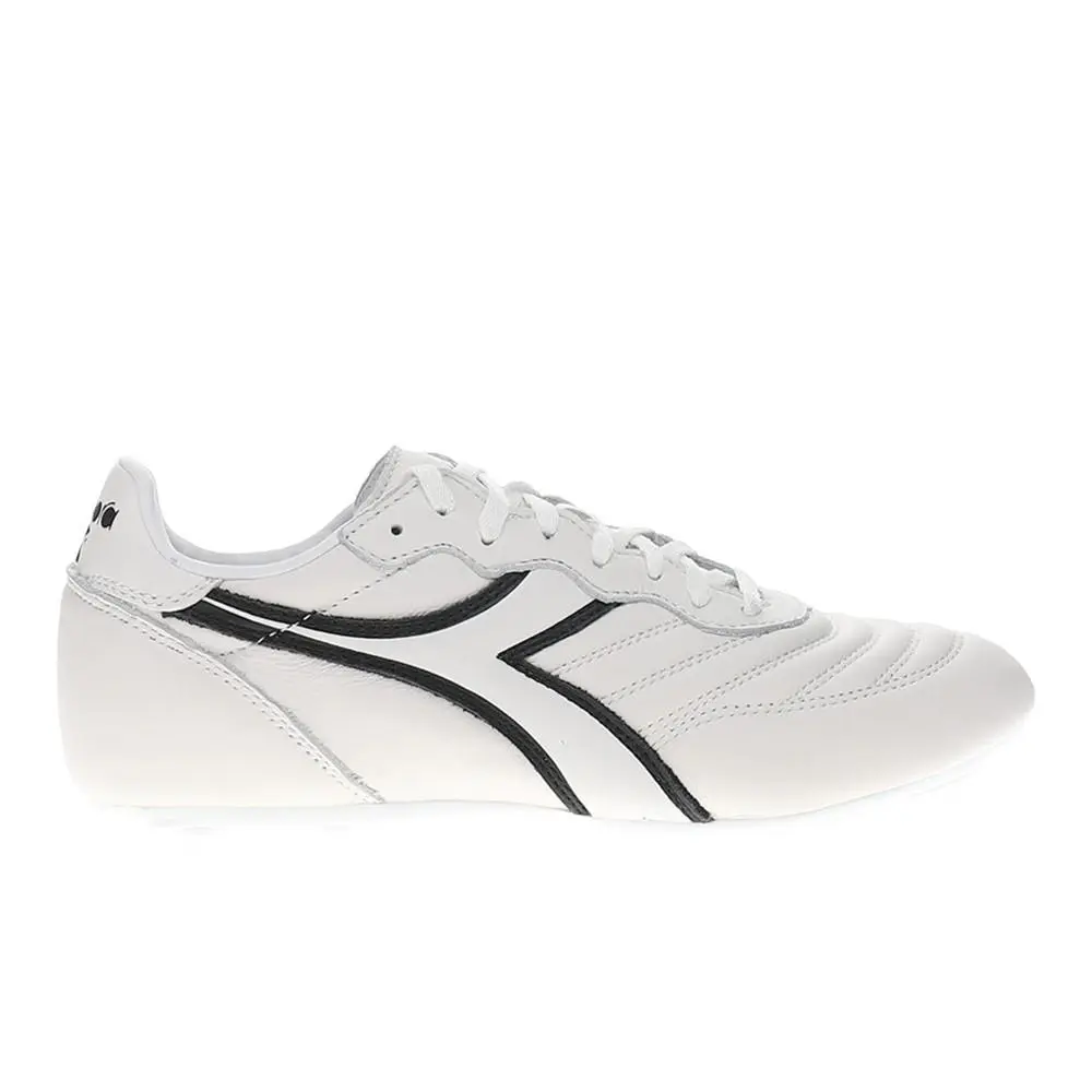 Diadora shoes - diadora Brasil Lt Plus Mdpu Soccer Cleats - 180695-C0351 - Black, White 4