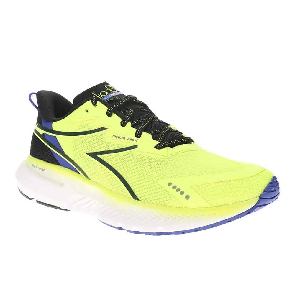Diadora shoes - diadora Mythos Blushield Volo 4 Running - 180253-C4102 - Yellow 5