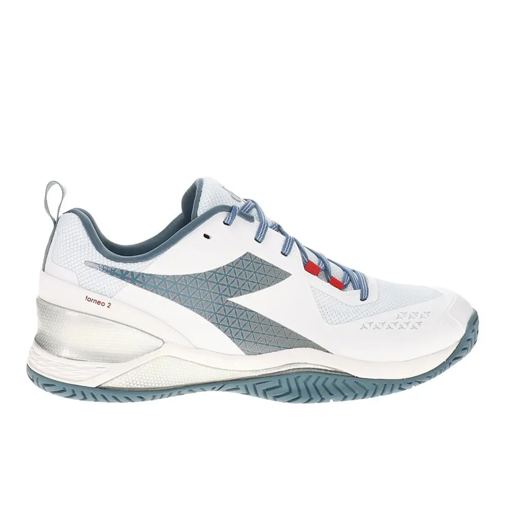 Diadora shoes - diadora Blushield Torneo 2 All Ground Tennis - 179502-D0842 - Blue, White 4