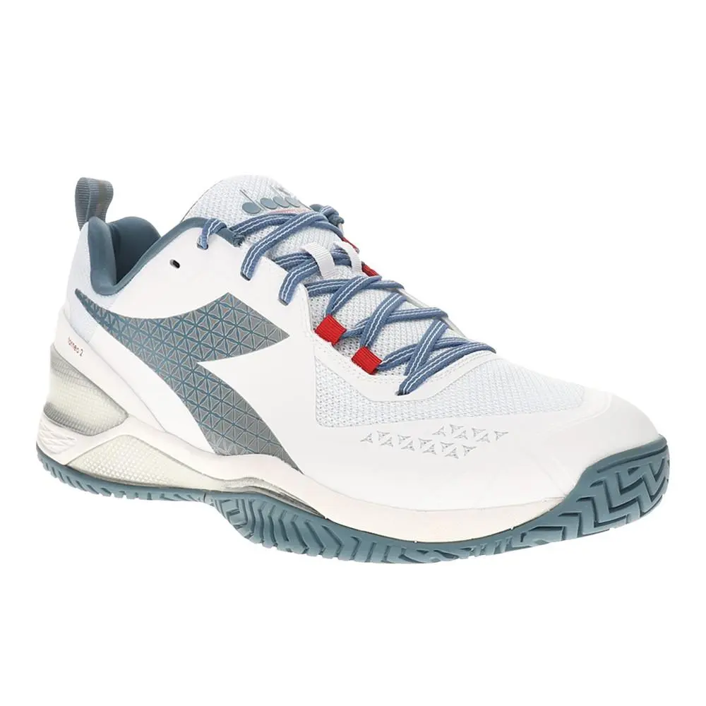 Diadora shoes - diadora Blushield Torneo 2 All Ground Tennis - 179502-D0842 - Blue, White 5