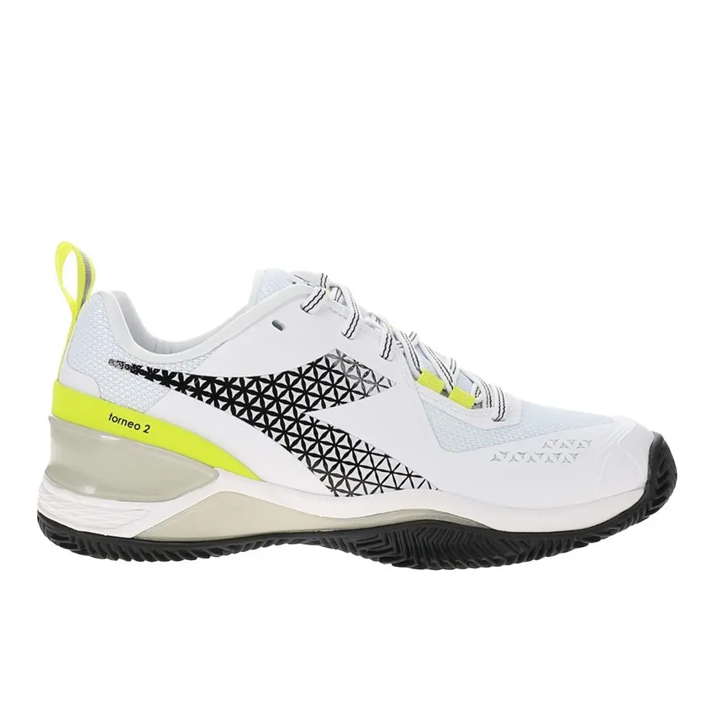 Diadora shoes - diadora Blushield Torneo 2 Clay Tennis - 179505-D0619 - White 4