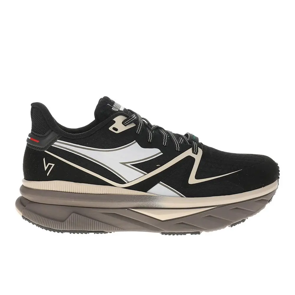 Diadora Atomo V7000 Running Mens Black Sneakers Athletic Shoes 179073-C9682