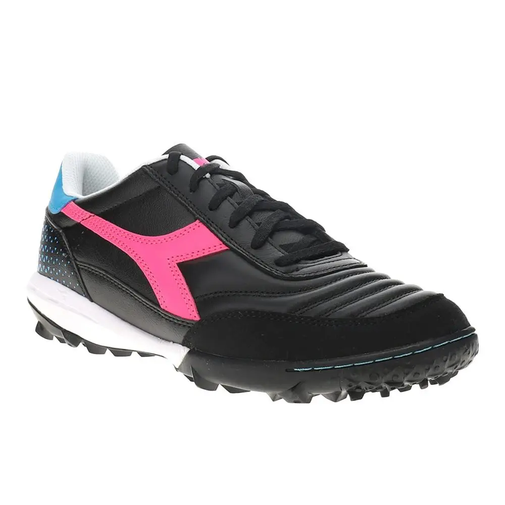 Diadora shoes - diadora Calcetto Graphic Lightweight Turf Soccer - 180571-D0730 - Black 5