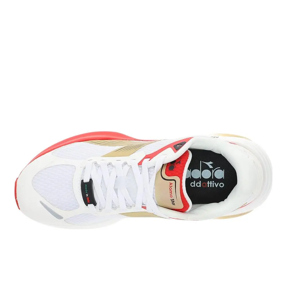 Diadora shoes - diadora Atomo Star Running - Atomo Star Running - 181473-D1269 - White 9