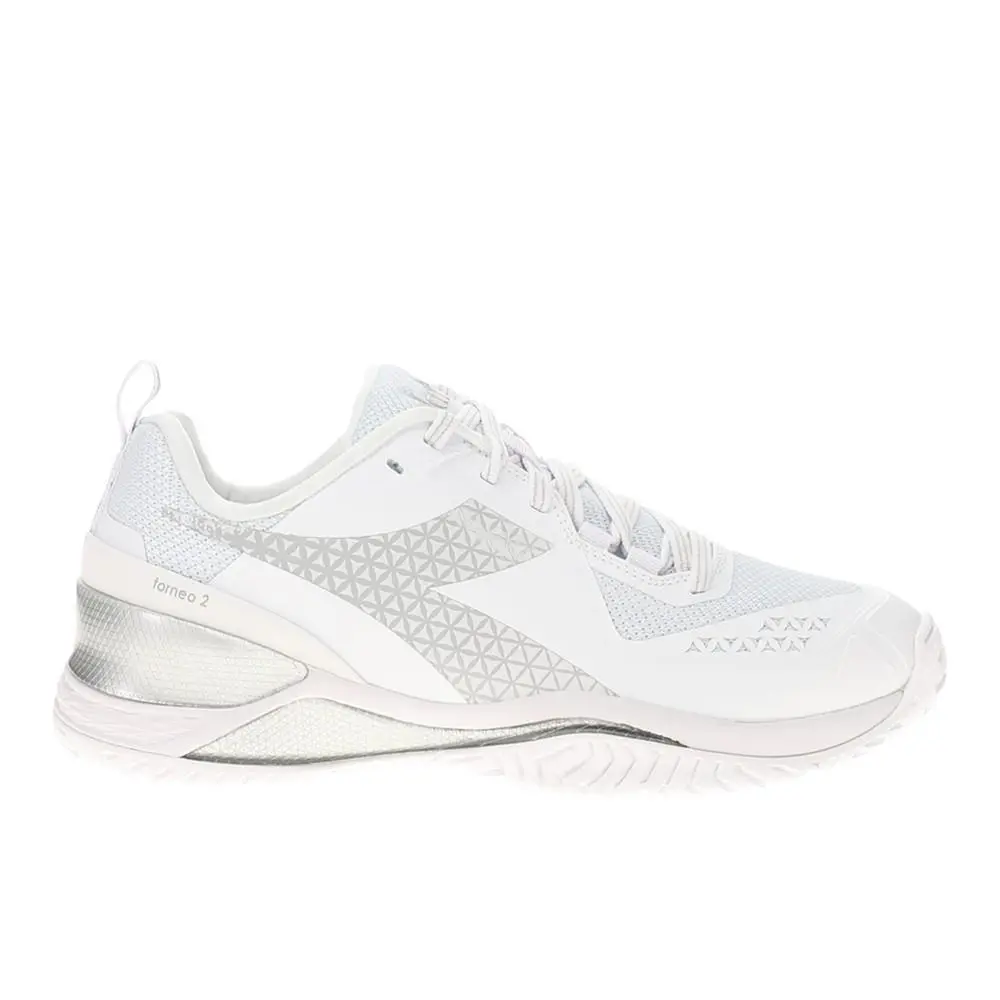 Diadora shoes - diadora Blushield Torneo 2 All Ground Tennis - 179503-C6180 - White 4