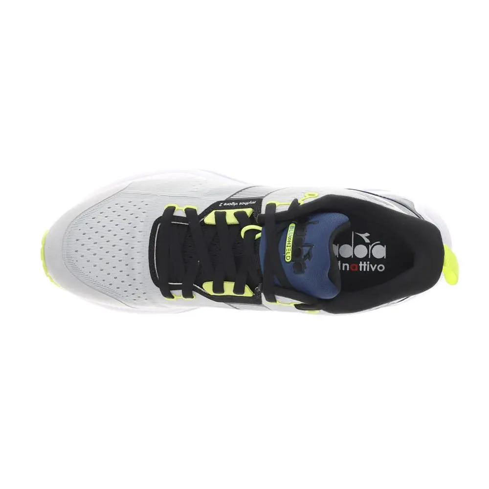 Diadora shoes - diadora Mythos Blushield Vigore 2 Running - 179081-D0477 - Grey 7