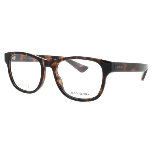 Gg1344o 002 53 Eyeglasses Havana Frame 53 mm by Gucci
