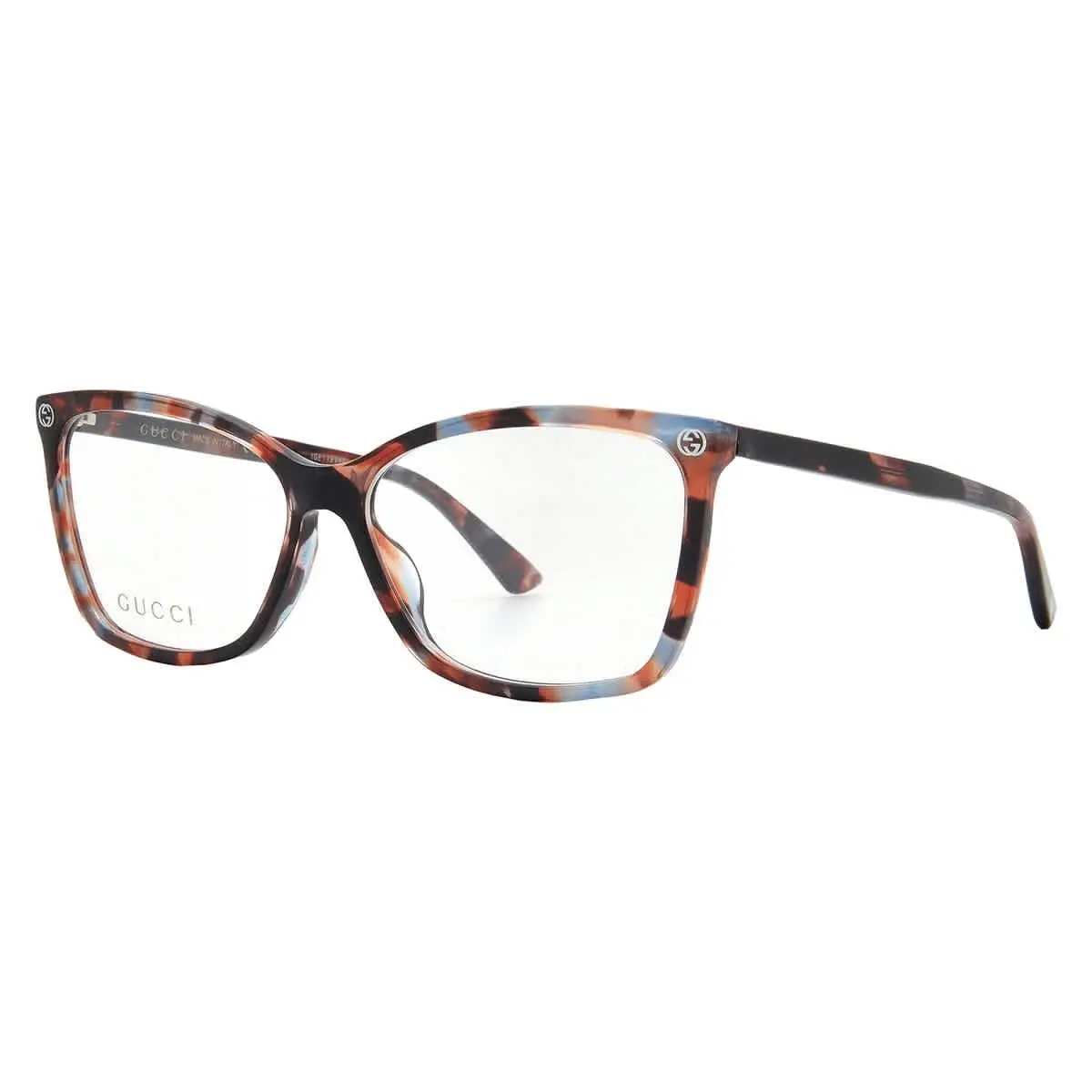 Demo Square Ladies Eyeglasses GG0025O 013 56 GG0025O 013 56 by Gucci