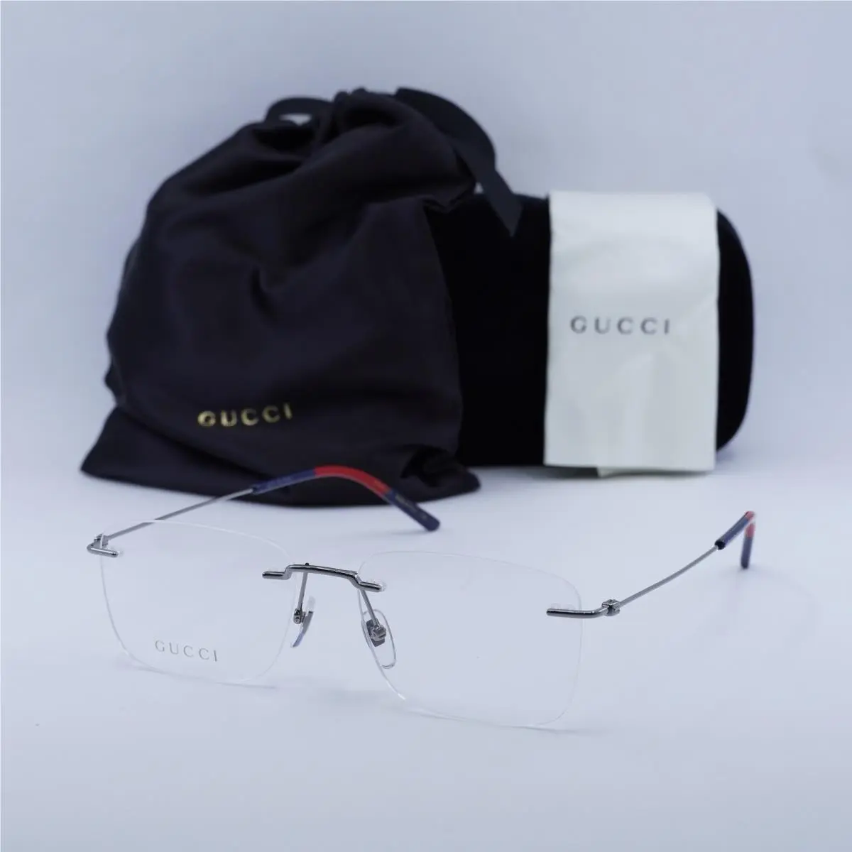 Gucci GG0399O 003 Ruthenium 56mm Eyeglasses