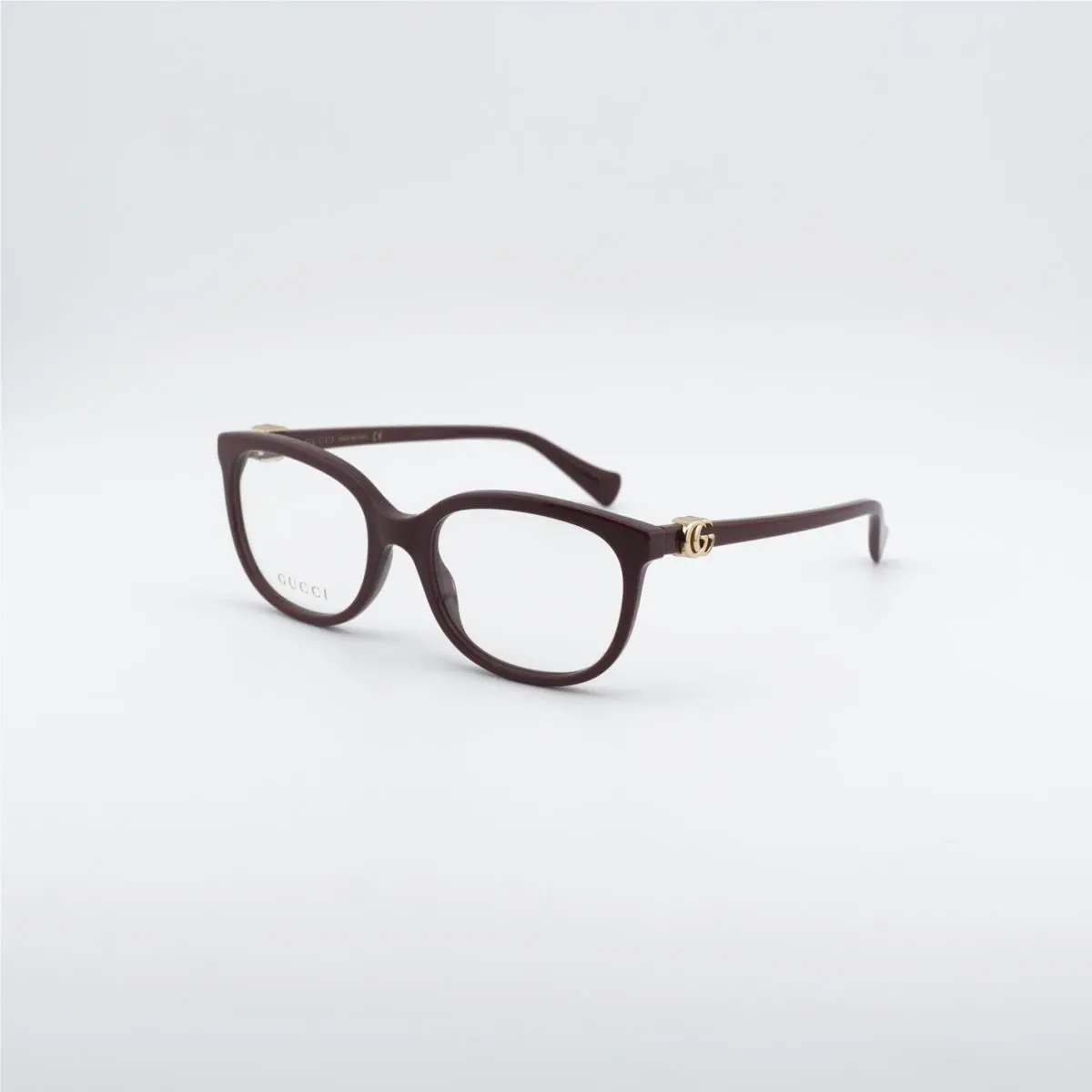 Gucci GG1075O 006 Burgundy 54mm Eyeglasses