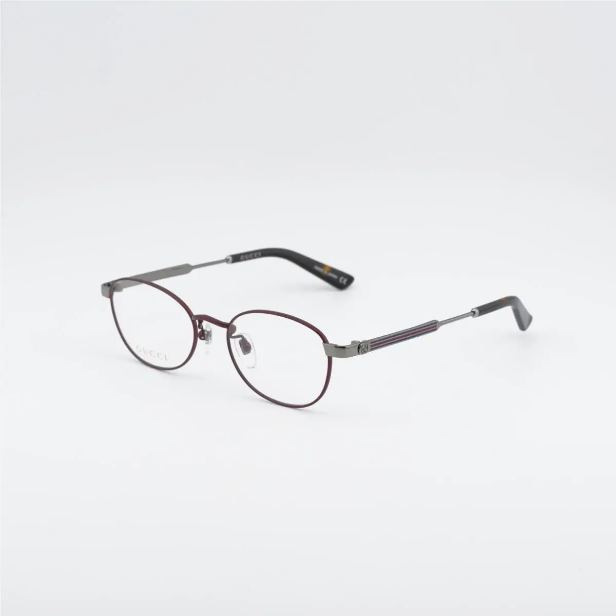 Gucci GG0591OJ 003 Red/silver 50mm Eyeglasses