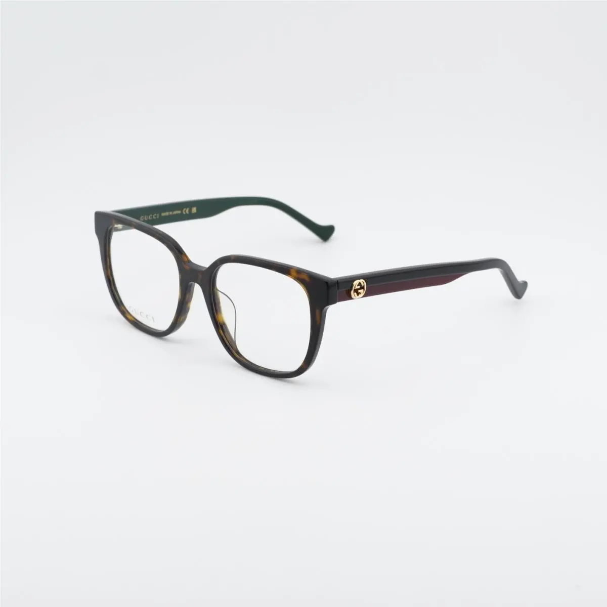 Gucci GG1305OA 002 Dark Havana/burgundy 54mm Eyeglasses