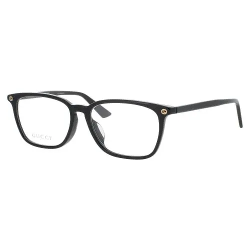 Gg0156oa 001 54 Eyeglasses Black Frame 54 mm by Gucci