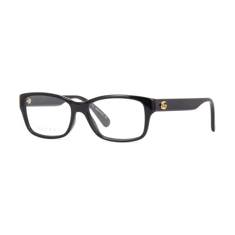 GG0716O 001 Black 53mm Eyeglasses by Gucci
