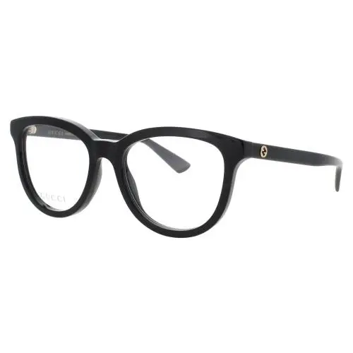 Gucci Gg1687o 001 52 Eyeglasses Black Frame 52 mm