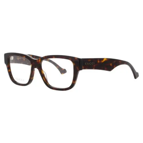 Gucci GG1428O 005 55 Eyeglasses Brown Frame 55 mm