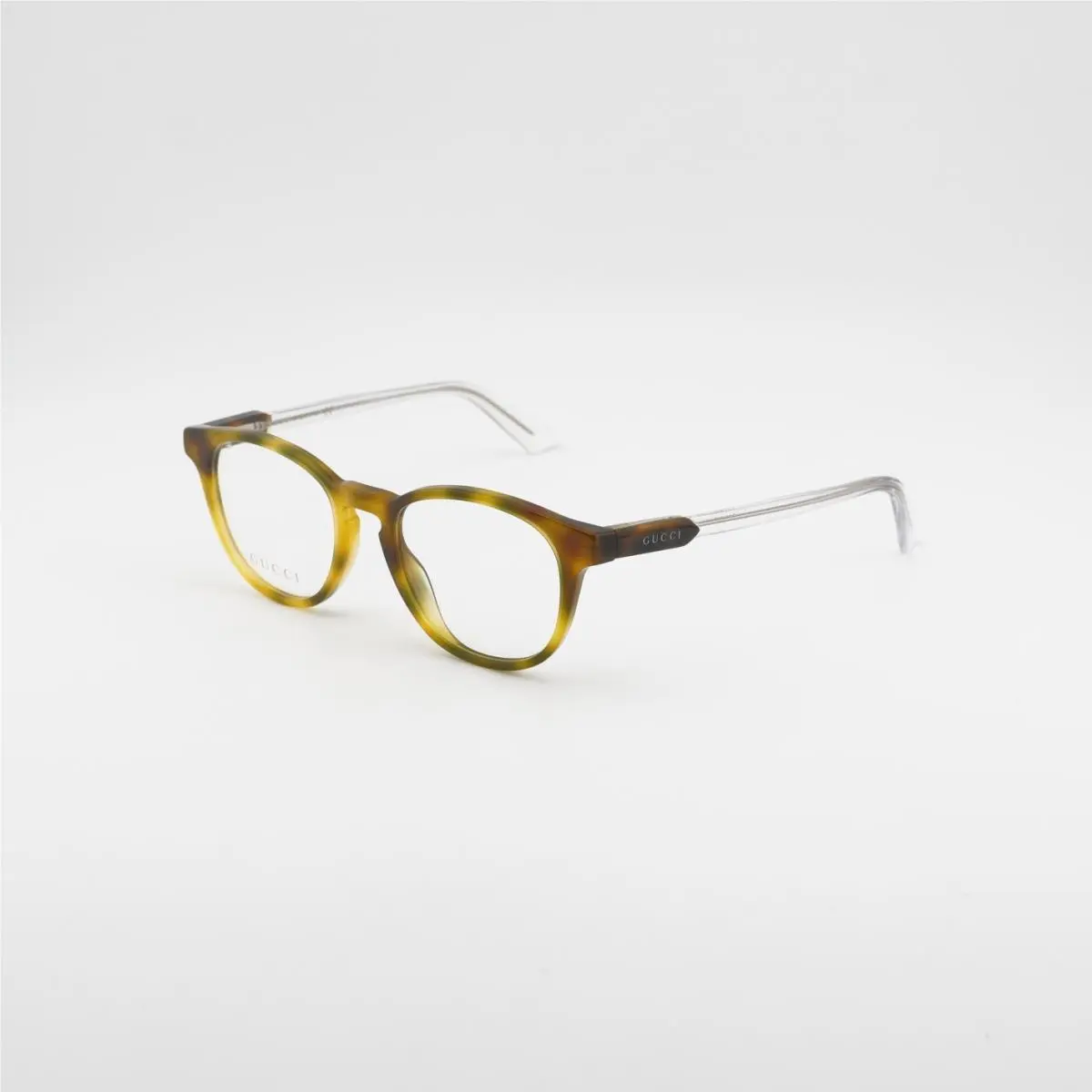 Gucci GG0491O 003 Havana/transparent 52mm Eyeglasses