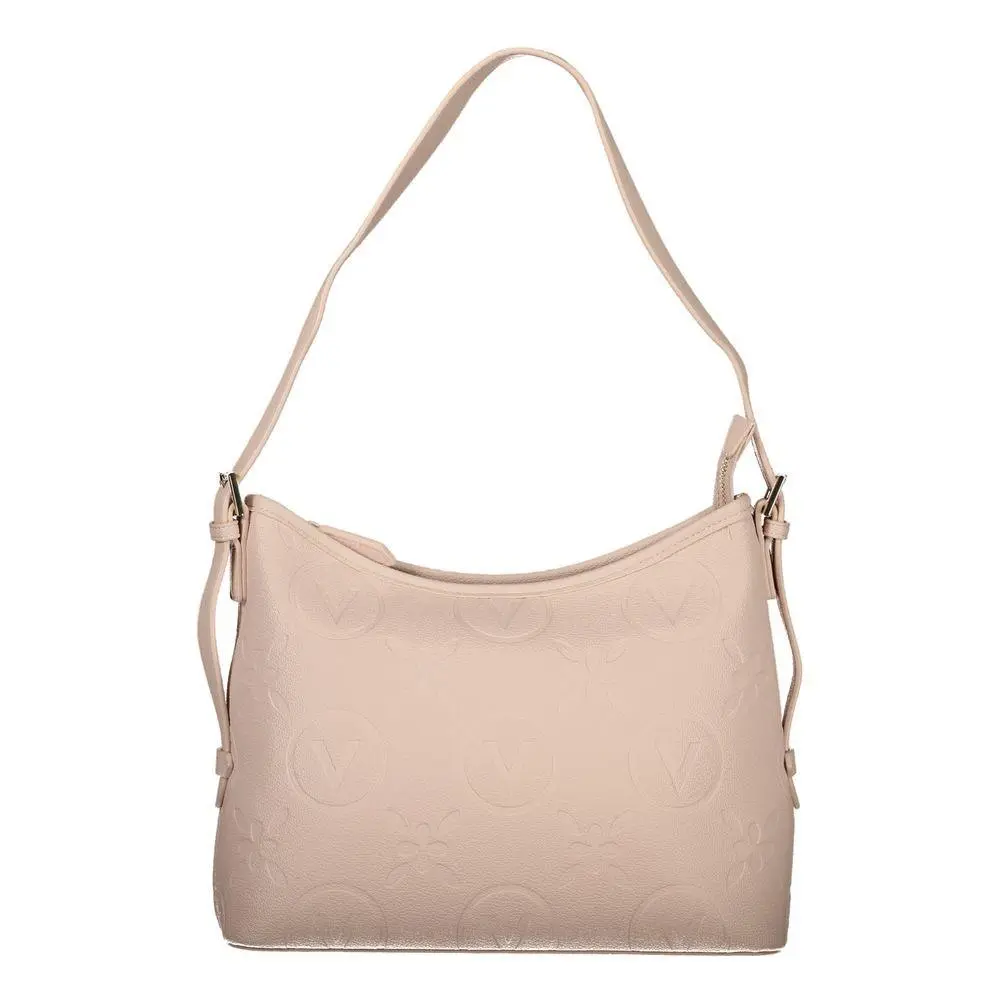 Valentino Rosa Poliuretano Donna Bag with Adjustable and Removable Strap