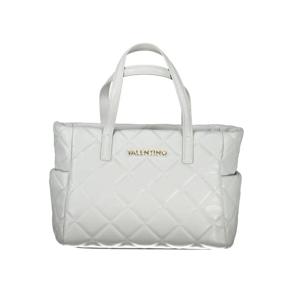 Mario Valentino Gray Polyurethane Women`s Bag - VA-32626