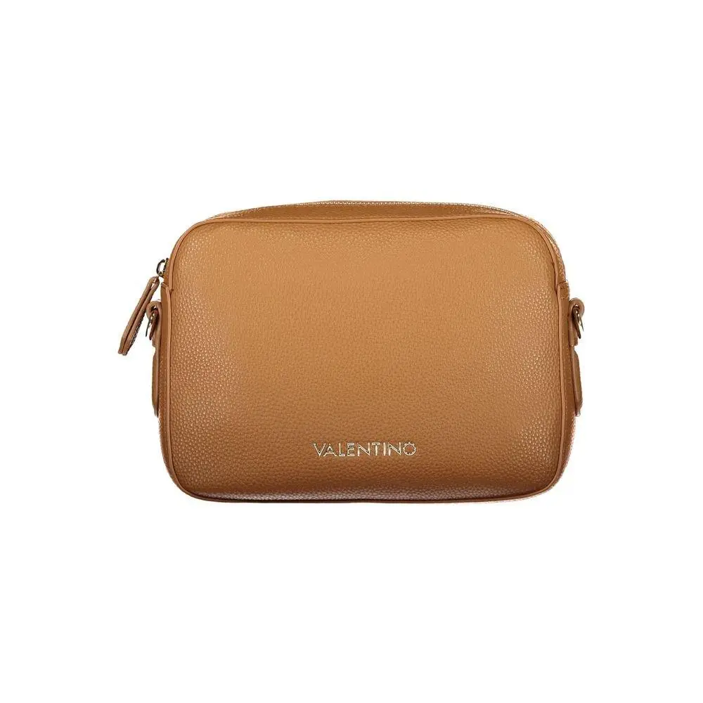 Mario Valentino Brown Polyurethane Women Bag - VA-44475