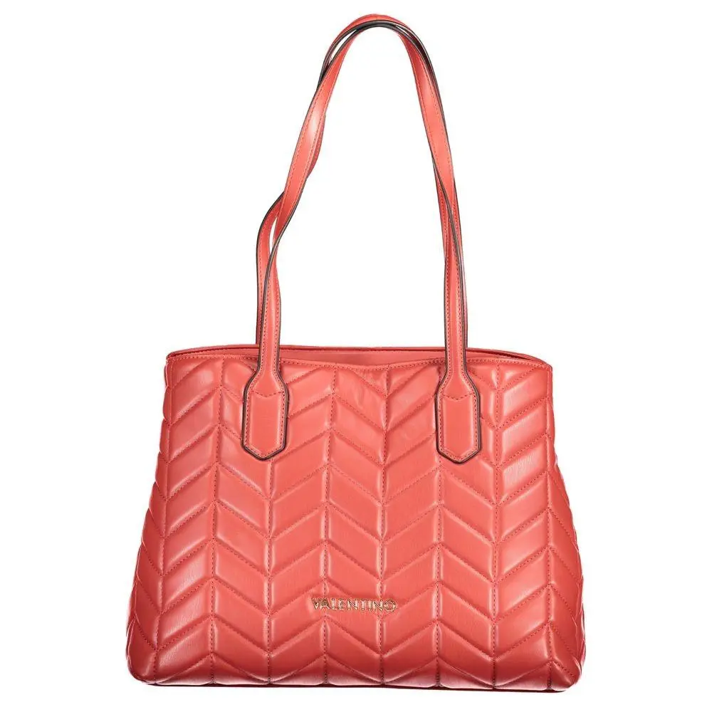 Mario Valentino Rosso Polyurethane Women Bag - VA-36138