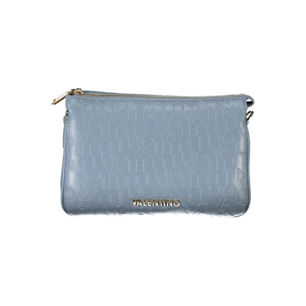 Valentino Azzurro Polyurethane Women`s Bag with Shoulder Strap