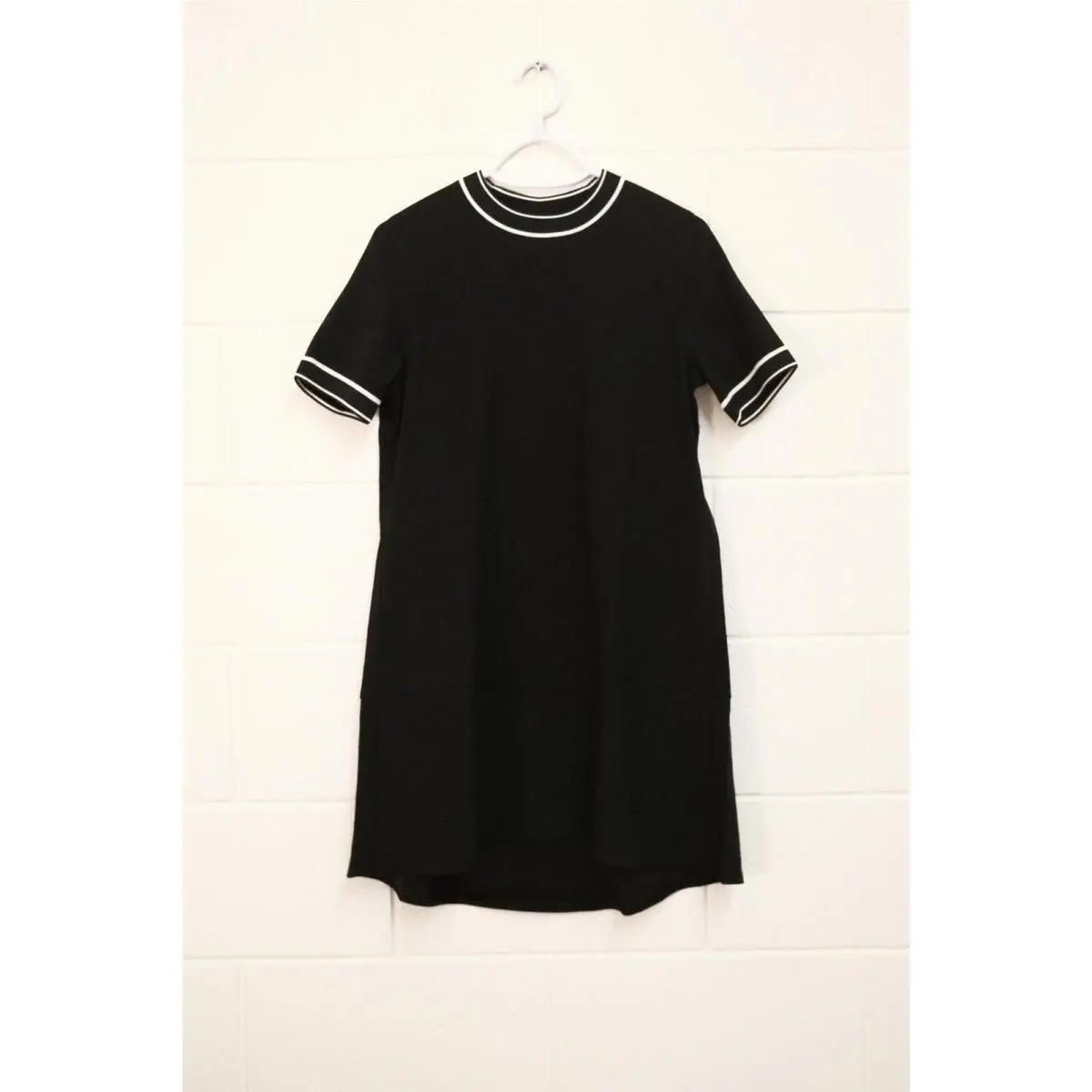 Rag Bone Black Thatch Dress with Contrast Trim Size XS by Rag & Bone
