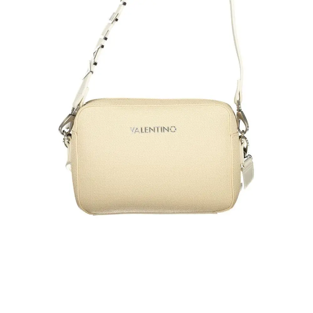 Mario Valentino Beige Polyurethane Women`s Bag - VA-44487