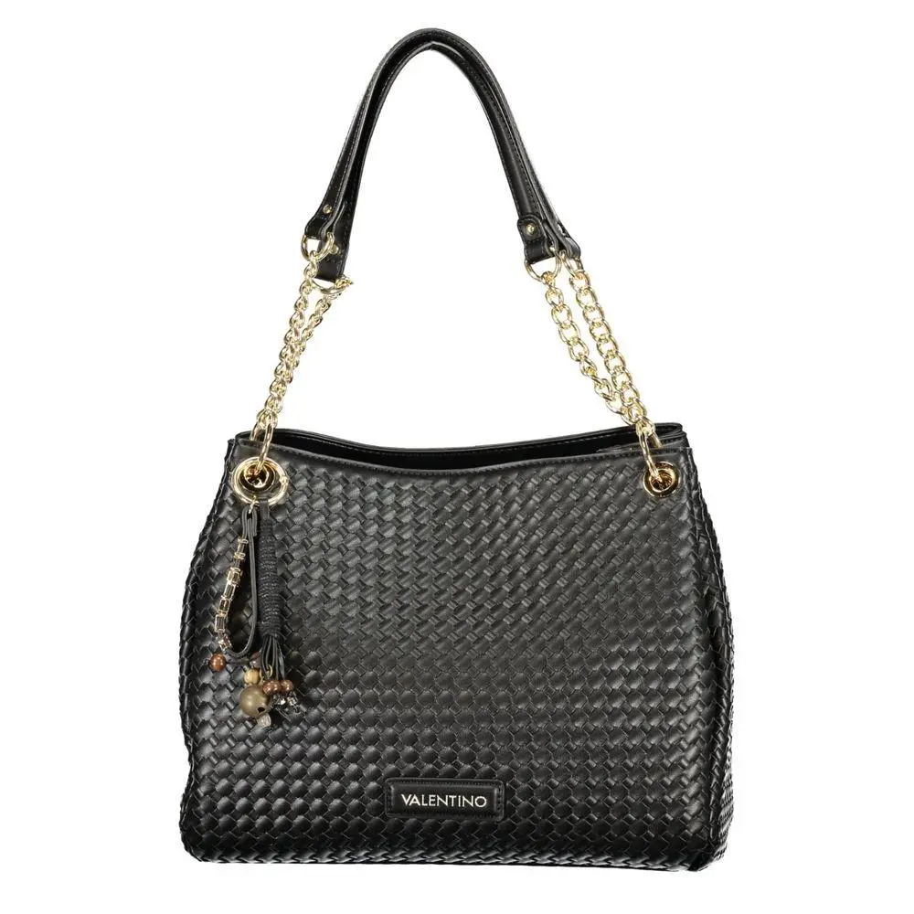 Mario Valentino Nero Polyurethane Women`s Bag - VA-45876