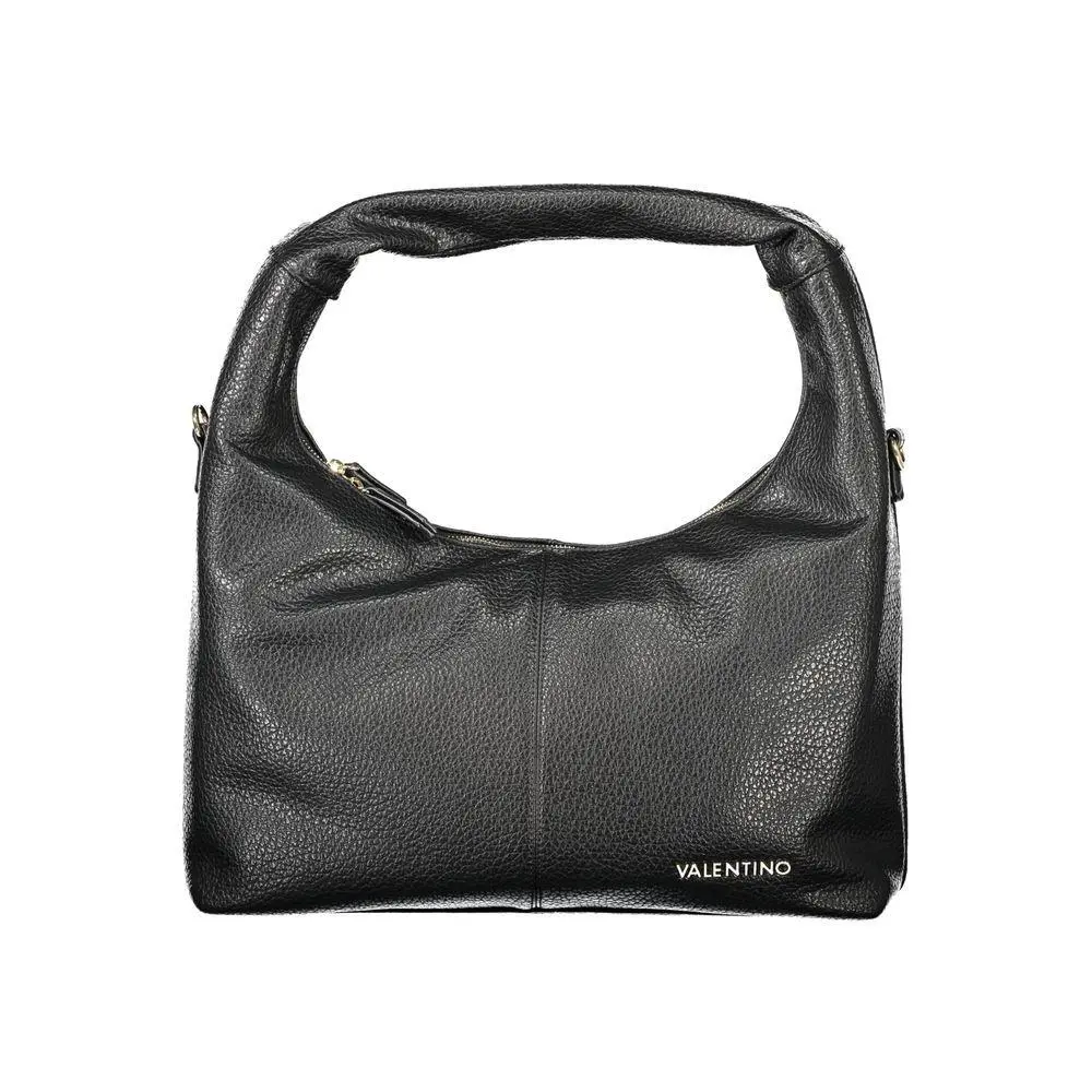 Mario Valentino Black Polyurethane Women`s Bag - VA-39188