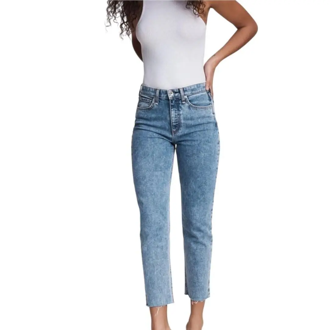 Rag Bone Nina High Rise Ankle Cigarette Denim Jeans 28