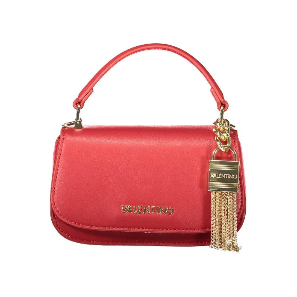 Mario Valentino Rosso Polyurethane Women Bag - VA-45055