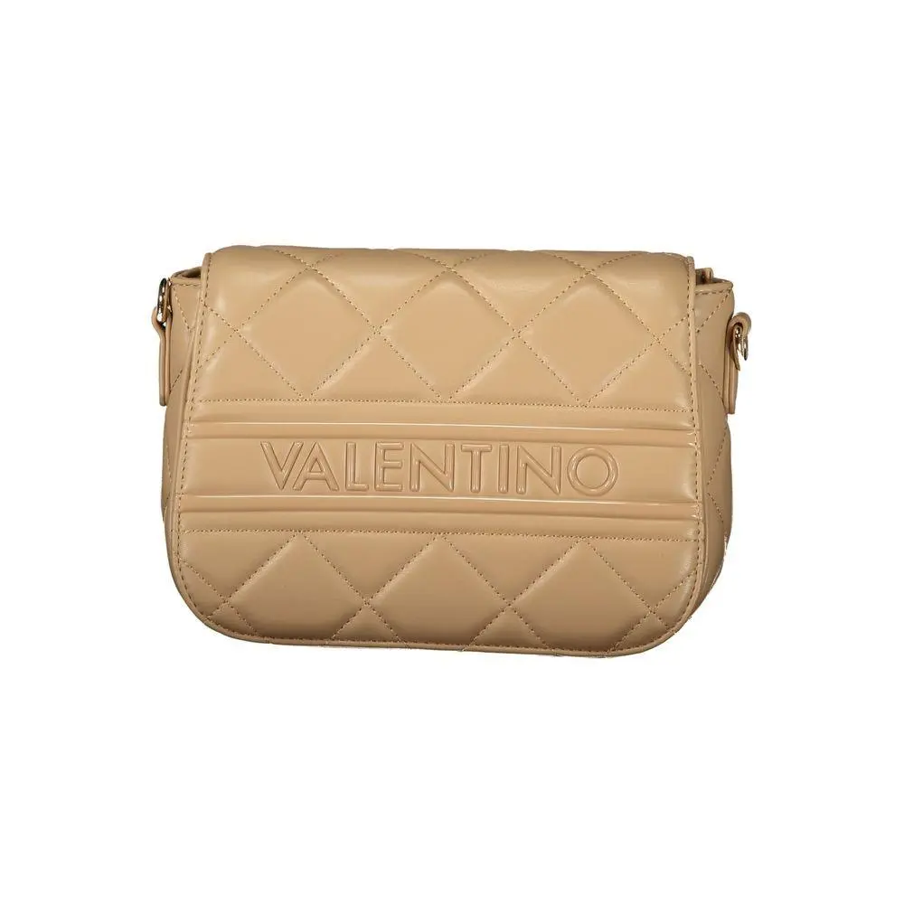 Mario Valentino Beige Polyurethane Women Handbag - VA-32739-FBB-640