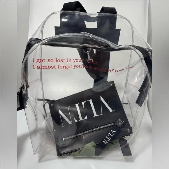 Valentino Garavani Vltn Clear Backpack