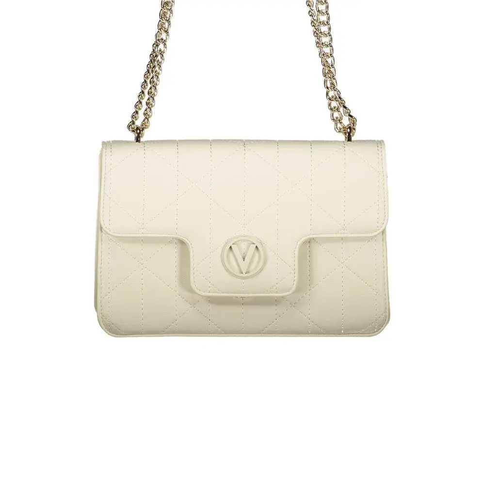 Mario Valentino Bianco Polyurethane Womens Bag - VA-44509