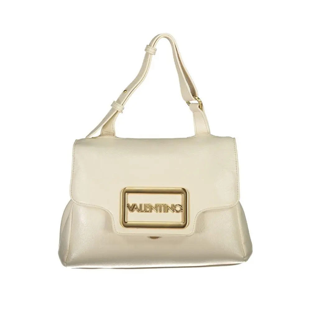 Mario Valentino Beige Polyurethane Women`s Bag - VA-34707