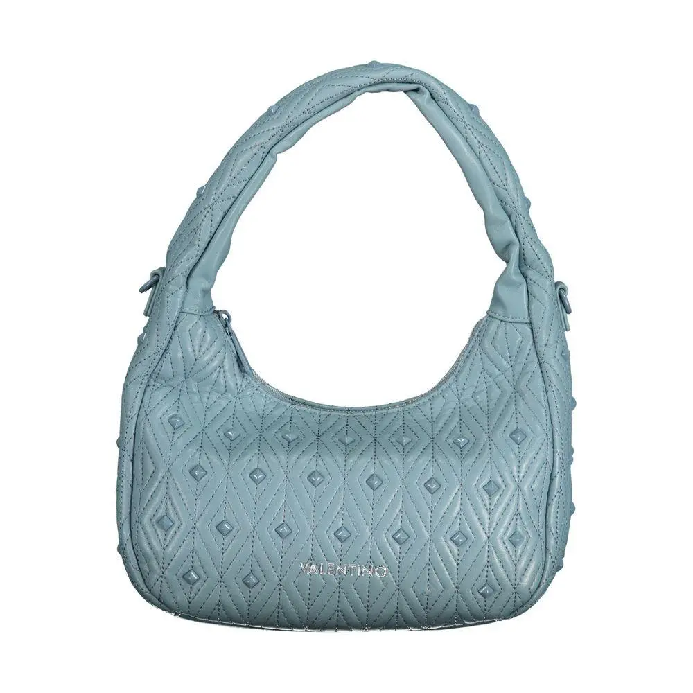 Mario Valentino Blue Polyurethane Women`s Bag - VA-33538