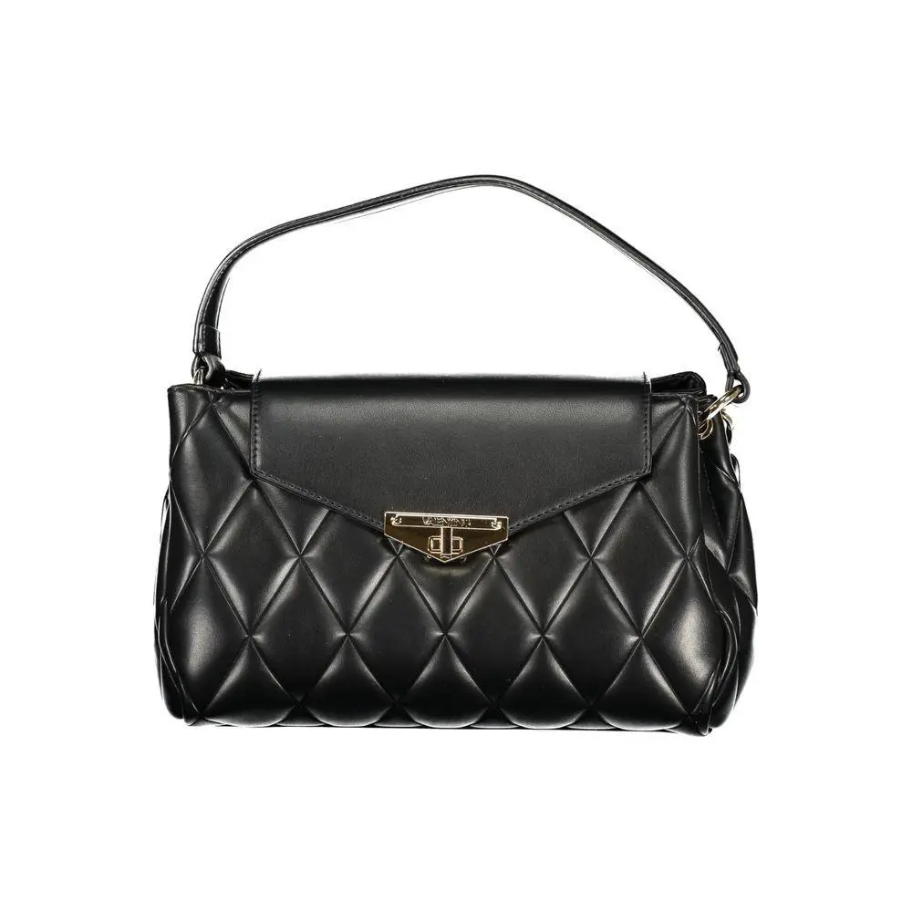 Mario Valentino Nero Polyurethane Women`s Bag - VA-41151