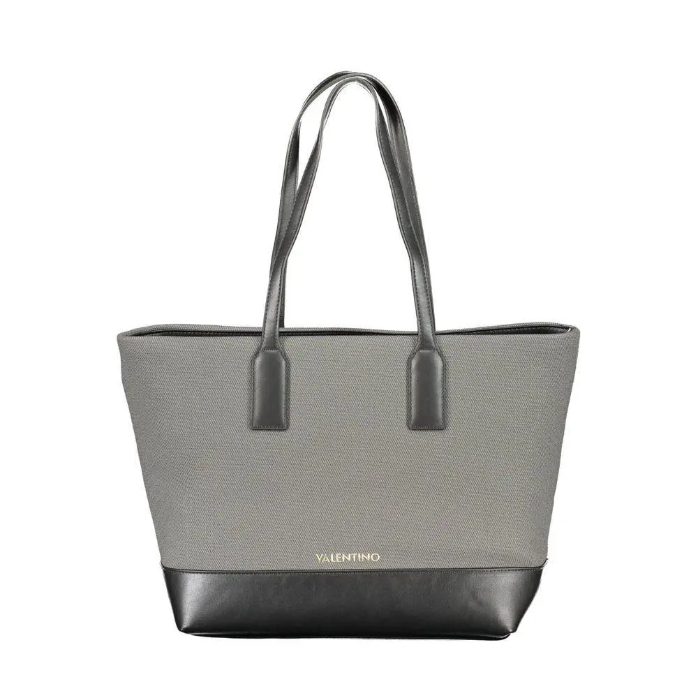 Mario Valentino Nero Poliuretano Women`s Shoulder Bag