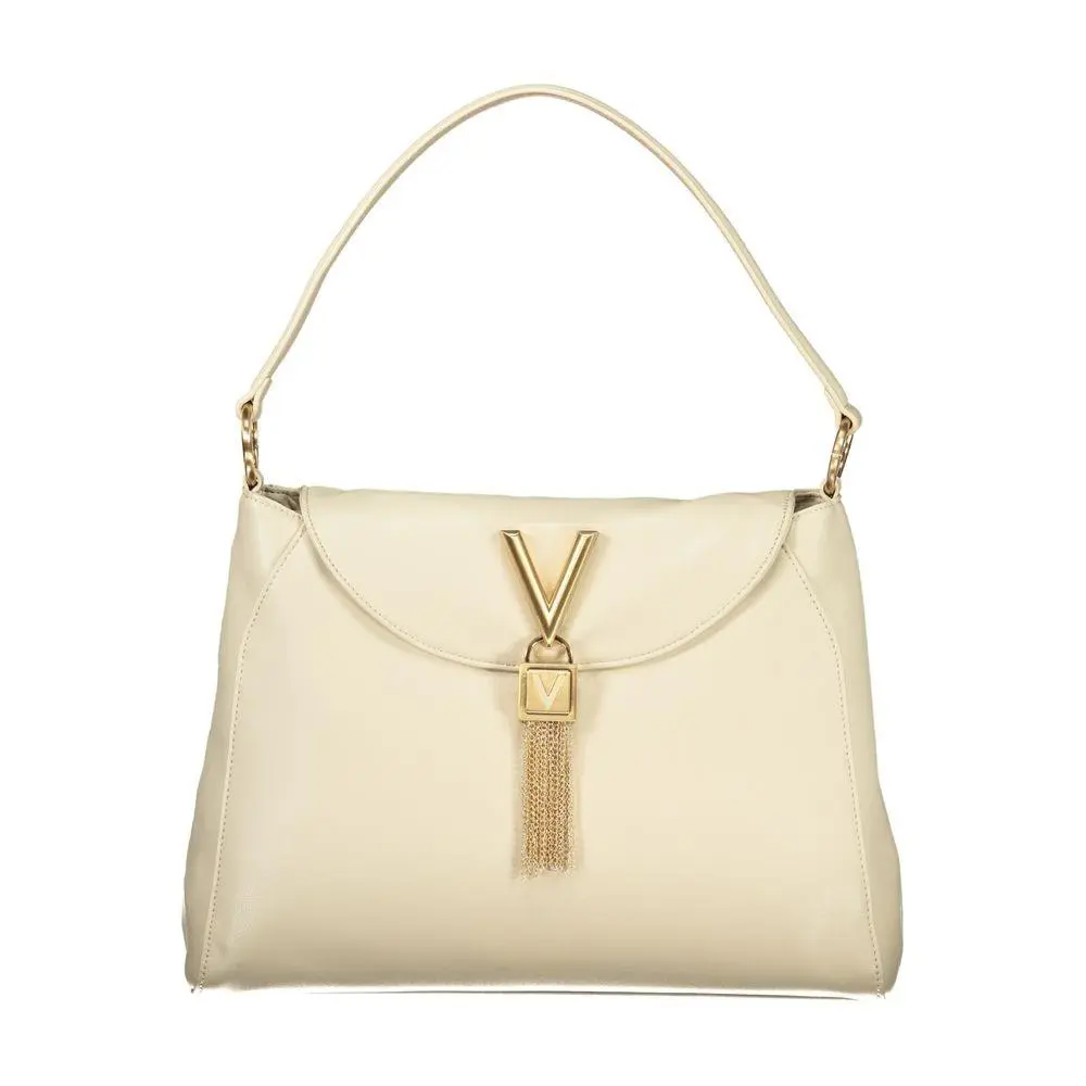 Mario Valentino Beige Polyurethane Women`s Bag - VA-41092